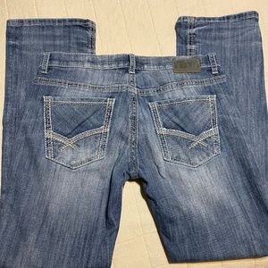 Mens Buckle Aiden Style Jeans
